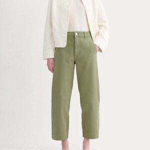 Everlane Utility Straight leg pant Sagebrush size 6